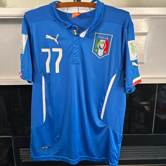 2014 Italia World Cup Jersey-Medium - Picture 1 of 5